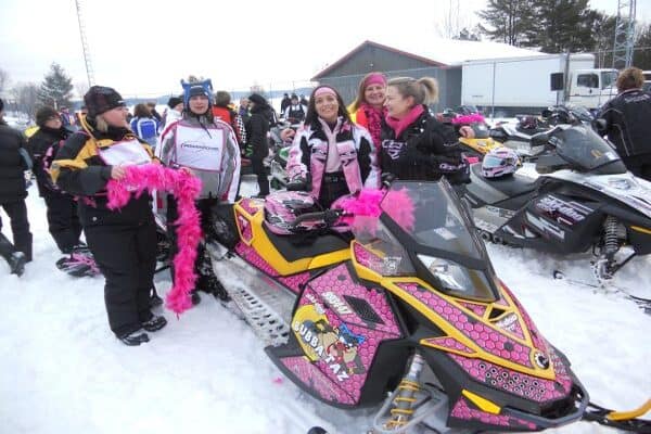 Pink Ribbon Sled